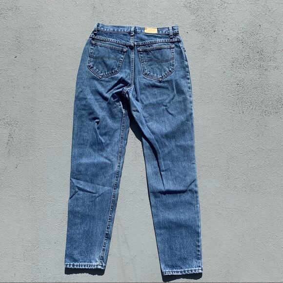 Vintage 90s Lee high rise taper ankle mom jeans - Picture 3 of 6